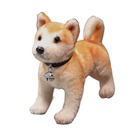 HKM-871955 Akita Plush Toy in Various Postures – Soft, Cuddly Dog Doll