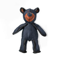 HKM-872019 Bite-Resistant Plush Oxford Cloth Bear Toy for Dogs - Dark Blue Color