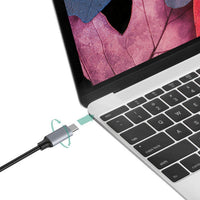 HKM-872211 1m Type C Fast PD Mobile Phone Charging Cable - White, Integrated Head