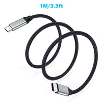 HKM-872211 1m Type C Fast PD Mobile Phone Charging Cable - White, Integrated Head