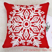 HKM-872403 Christmas Modern Cotton Pillowcase - Cozy Holiday Cushion Cover for Home Decor