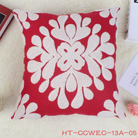 HKM-872403 Christmas Modern Cotton Pillowcase - Cozy Holiday Cushion Cover for Home Decor