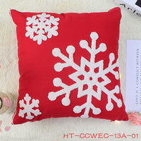 HKM-872403 Christmas Modern Cotton Pillowcase - Cozy Holiday Cushion Cover for Home Decor