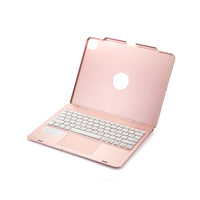 HKM-872531 Bluetooth Backlit Keyboard for 2020 iPad Pro 12.9 - Mixed Color Design, Slim Profile, Wireless Connectivity
