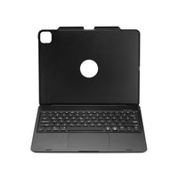HKM-872531 Bluetooth Backlit Keyboard for 2020 iPad Pro 12.9 - Mixed Color Design, Slim Profile, Wireless Connectivity