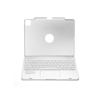 HKM-872531 Bluetooth Backlit Keyboard for 2020 iPad Pro 12.9 - Mixed Color Design, Slim Profile, Wireless Connectivity