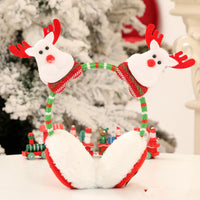 HKM-872787 Christmas-Themed Flexible Headband Earmuffs for Adults and Children - Various Fun Styles