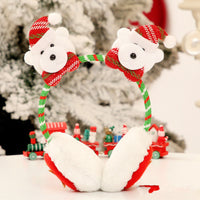 HKM-872787 Christmas-Themed Flexible Headband Earmuffs for Adults and Children - Various Fun Styles