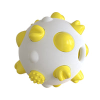 HKM-873107 Durable Dog Teething Chew Ball for Teeth Cleaning, IQ Training, and Stress Relief