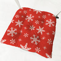 HKM-873235 Festive Round and Square Cotton and Linen Chair Cushions - Various Christmas Designs