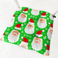 HKM-873235 Festive Round and Square Cotton and Linen Chair Cushions - Various Christmas Designs