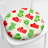 HKM-873235 Festive Round and Square Cotton and Linen Chair Cushions - Various Christmas Designs