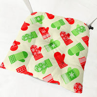 HKM-873235 Festive Round and Square Cotton and Linen Chair Cushions - Various Christmas Designs