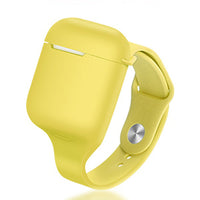 HKM-873235 Wristband Silicone Earphone Cover for Apple AirPods 1/2 - Various Colors Available