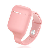 HKM-873235 Wristband Silicone Earphone Cover for Apple AirPods 1/2 - Various Colors Available