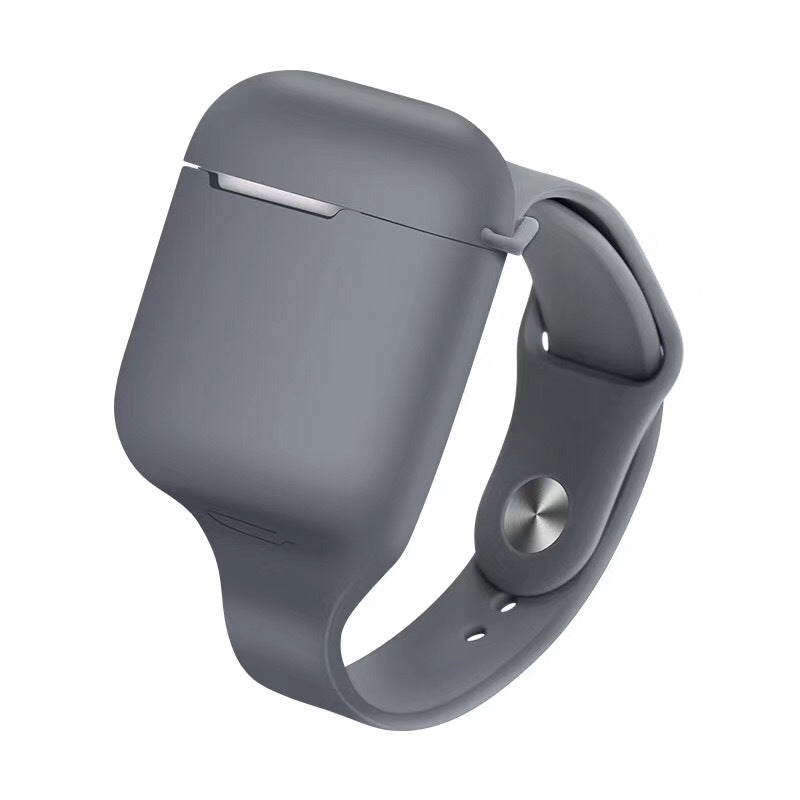 HKM-873235 Wristband Silicone Earphone Cover for Apple AirPods 1/2 - Various Colors Available