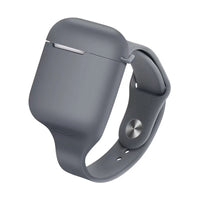 HKM-873235 Wristband Silicone Earphone Cover for Apple AirPods 1/2 - Various Colors Available