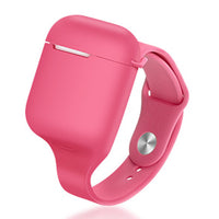 HKM-873235 Wristband Silicone Earphone Cover for Apple AirPods 1/2 - Various Colors Available