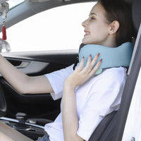 HKM-873299 Memory Cotton U-Shaped Neck Pillow for Adults - Soft, Ergonomic, Lightweight