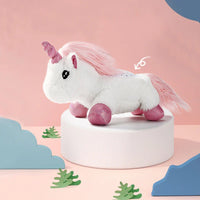 HKM-873427 Unicorn Pillow with Light, Music & Projection - Plush Toy for Kids and Babies