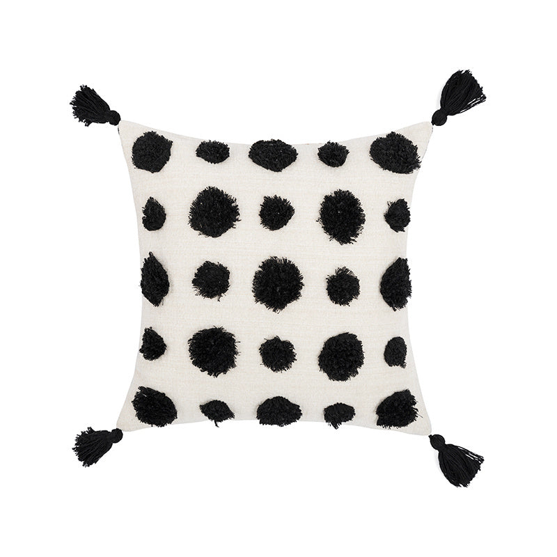HKM-873555 Bohemian Style Geometric Pattern Cotton Cushion Cover 45x45cm and 30x50cm Options