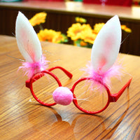 HKM-873939 Santa and Snowman Themed Glasses Frames for Christmas Parties and Festive Decor