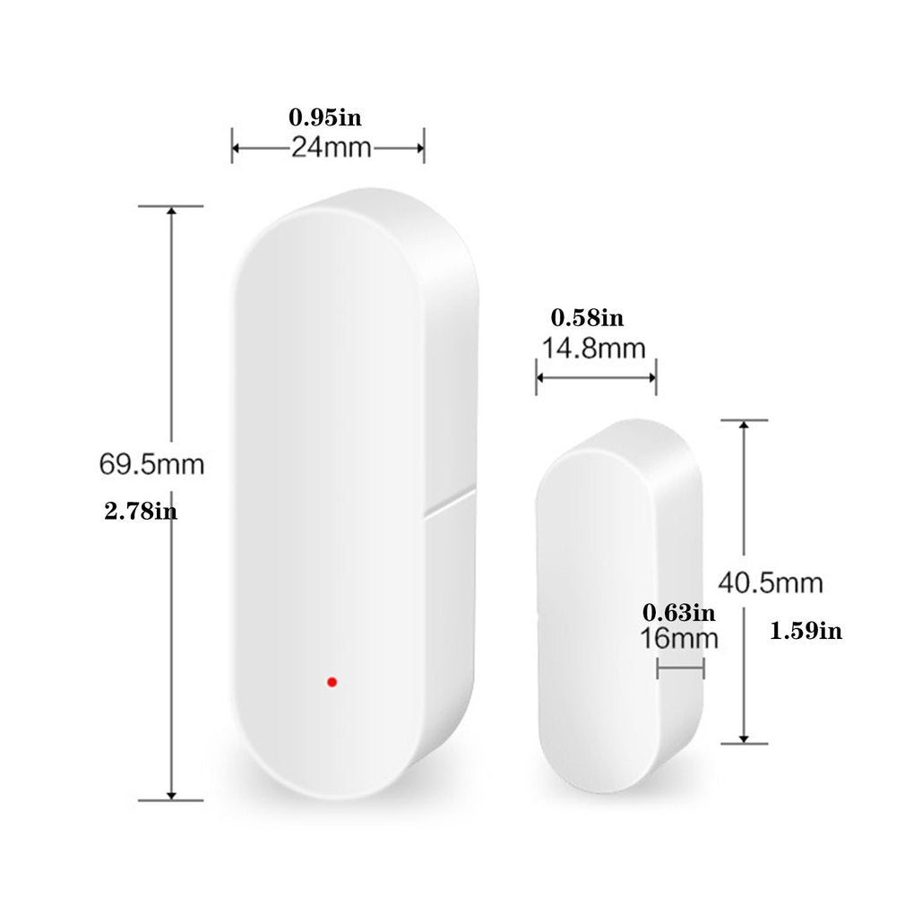 HKM-874003 WiFi Magnetic Door/Window Alarm with Remote Notification and Activity Tracking