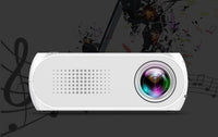 HKM-874195 HD 1080P Mini Pico Projector with HDMI and AV Connectivity, Supports U Disk and TF Card