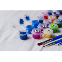 HKM-874323 Frameless DIY Digital Oil Painting - Modern Motion Art for Home Decoration