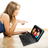 HKM-874579 8-Inch Tablet Case with Detachable Keyboard for Enhanced Productivity