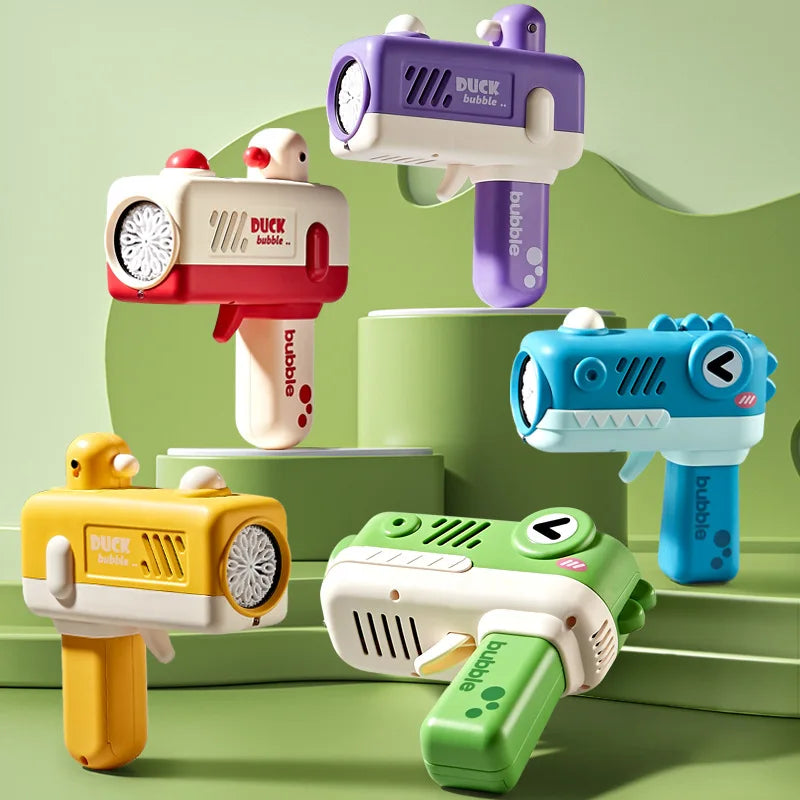 HKM-874579 Animal-Shaped Electric Bubble Machine for Kids – Outdoor Toy for Fun Bubble Play