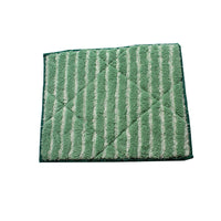 HKM-874899 Superfine Fiber Glass Cleaning Cloth - Absorbent, Check Pattern, Green, 50x40cm & 20x25cm