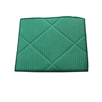 HKM-874899 Superfine Fiber Glass Cleaning Cloth - Absorbent, Check Pattern, Green, 50x40cm & 20x25cm