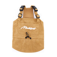 HKM-875091 Pet Clothing Strap for Small and Medium-sized Dogs - Brown, Multiple Sizes Available