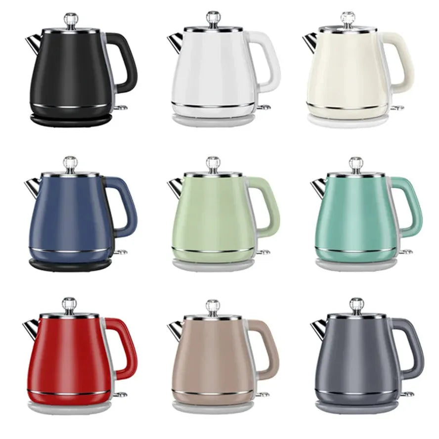 KTX-875091 Stainless Steel Double Wall Electric Kettle for Efficient Heating