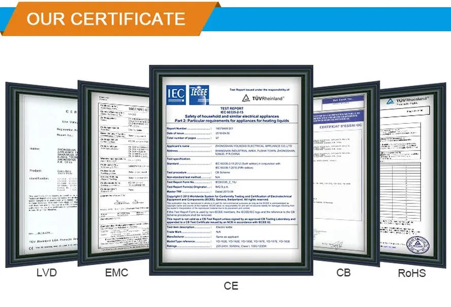 KTX-875091 Stainless Steel Double Wall Electric Kettle for Efficient Heating