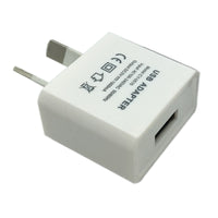 HKM-875667 Universal 5V 1A Mobile Phone USB Power Adapter - Compatible with EU, USA, Australia, UK