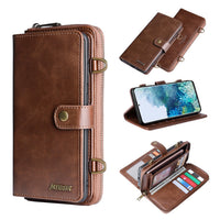 HKM-875731 Premium PU Leather Flip Phone Holster for iPhone - Multiple Sizes Available