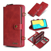 HKM-875731 Premium PU Leather Flip Phone Holster for iPhone - Multiple Sizes Available