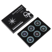 HKM-875859 Cell Phone Radiation Protection Stickers - Nano-Anion Silicone for Battery Life and EMF Shielding - 6 Pack