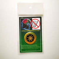 HKM-875859 Cell Phone Radiation Protection Stickers - Nano-Anion Silicone for Battery Life and EMF Shielding - 6 Pack