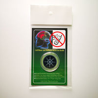 HKM-875859 Cell Phone Radiation Protection Stickers - Nano-Anion Silicone for Battery Life and EMF Shielding - 6 Pack