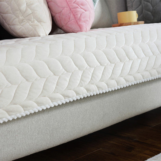 HKM-875859 Plush Fabric Sofa Cover Towel in Multiple Sizes and Colors