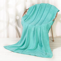 HKM-876051 Large Cotton Absorbent Quick Drying Lint Resistant Towel in Various Solid Colors and Sizes