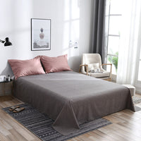 HKM-876307 Korean Cotton Four-Piece Bedding Set for Dormitory and Student Bedrooms