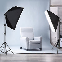 HKM-876371 LIBEN Photography Studio Set with Tripod and Soft Light Cloth for Portrait and Costume Shooting