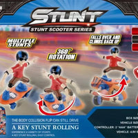 HKM-876627 1/14 Scale 2.4G Wireless Remote Control Stunt Skateboard Car with 360 Degree Rotation for Indoor and Outdoor Fun