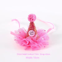 HKM-876627 Cat Party Suit Set with Hat, Bow Tie, and Bracelet - Available in Pink and Blue