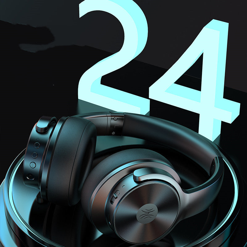 HKM-876691 Wireless Bluetooth Headset with Active Noise Cancellation and Subwoofer, Dual Purpose Connectivity