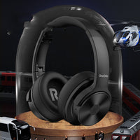 HKM-876691 Wireless Bluetooth Headset with Active Noise Cancellation and Subwoofer, Dual Purpose Connectivity